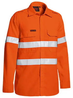 Bisley TenCate Tecasafe® Plus Taped Hi Vis FR Lightweight Vented Long Sleeve Shirt BS8238T