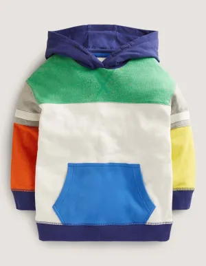 Colourblock Hoodie-Multi