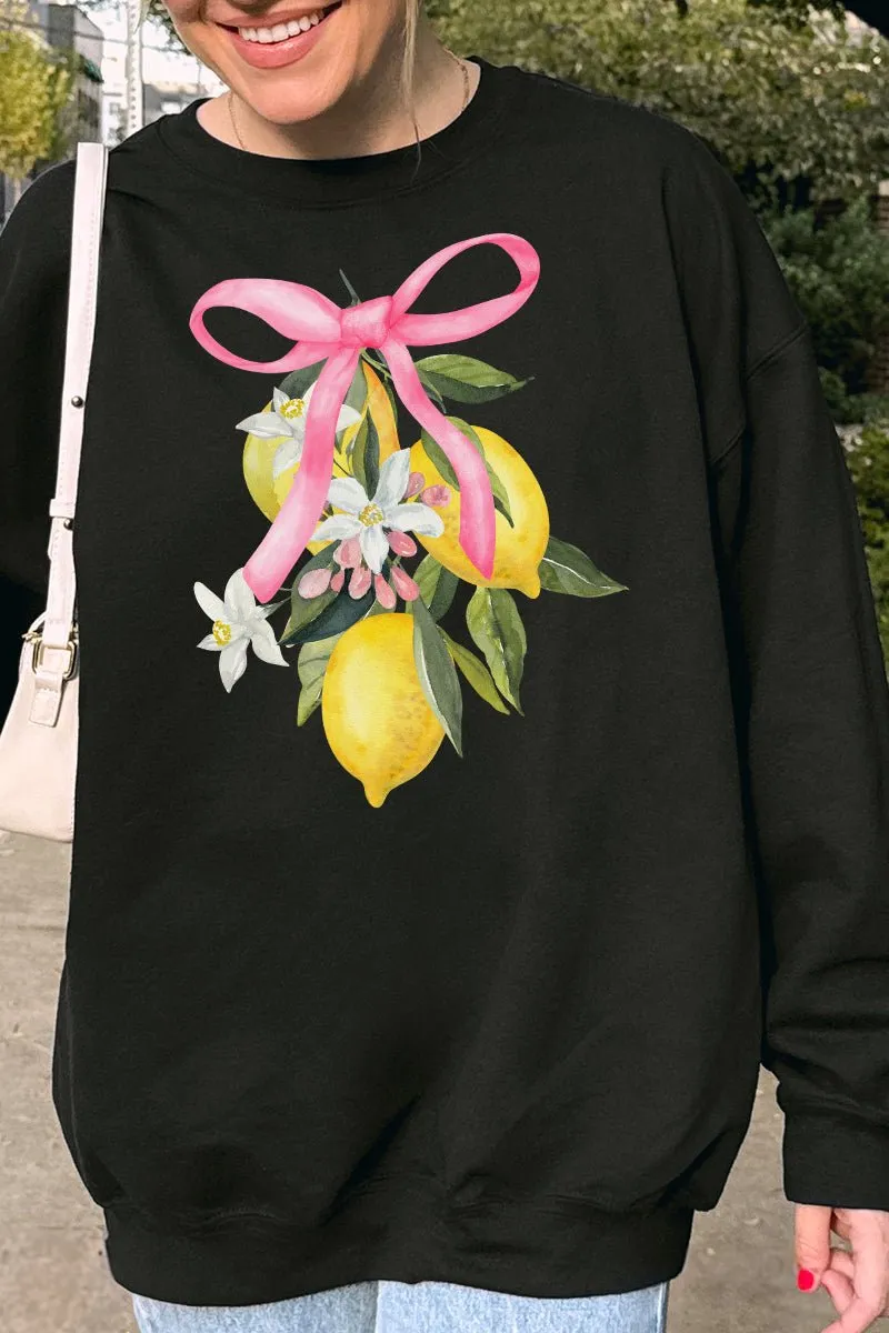 Coquette Lemon Blossom Unisex NuBlend Crew Sweatshirt