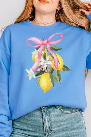 Coquette Lemon Blossom Unisex NuBlend Crew Sweatshirt