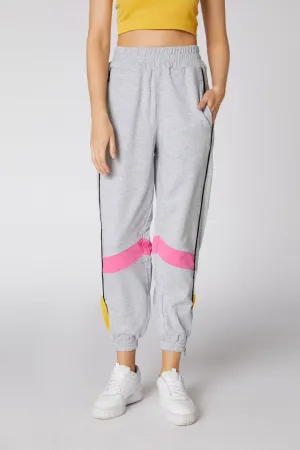 Divergent Colour Block Sweat Pant