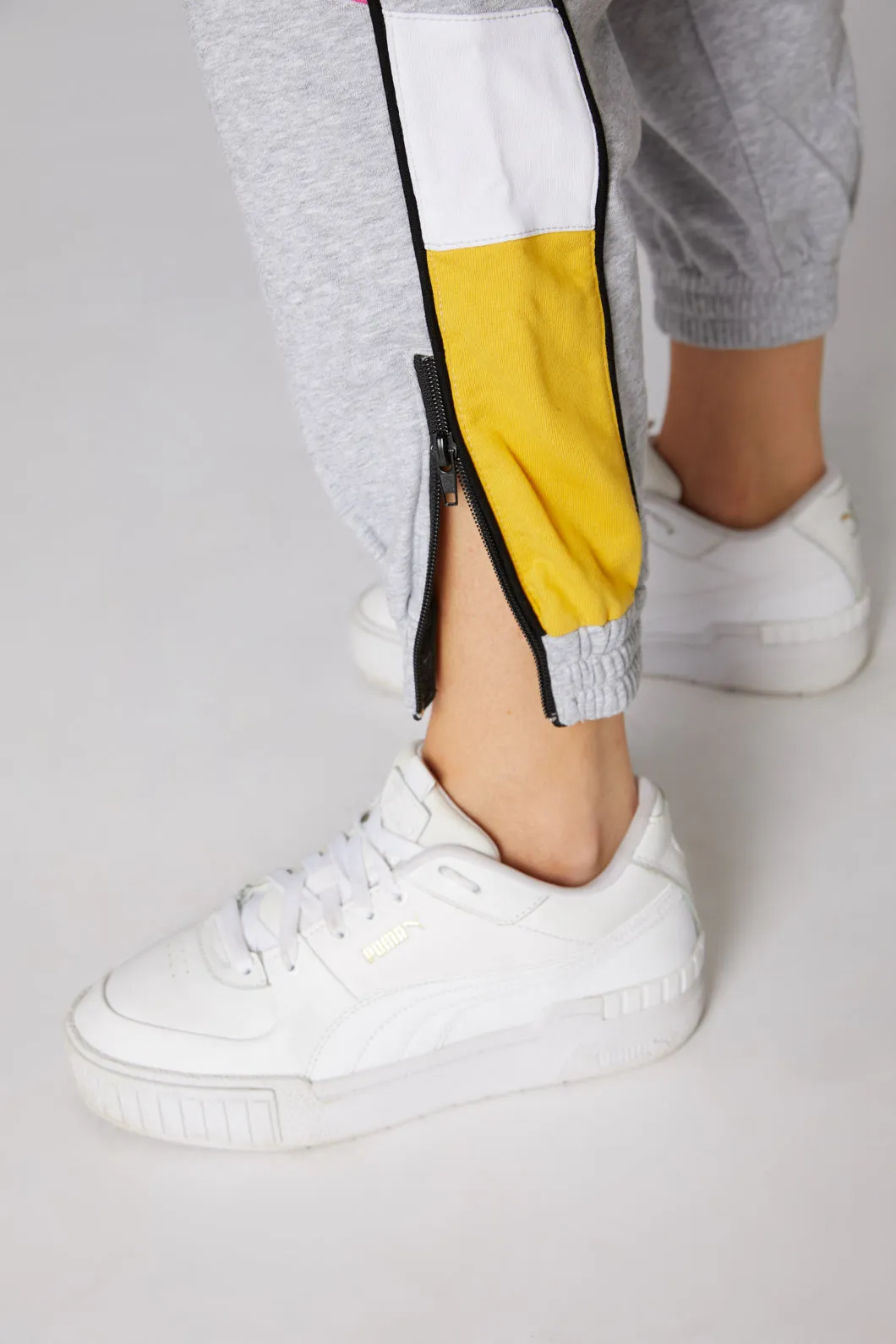 Divergent Colour Block Sweat Pant