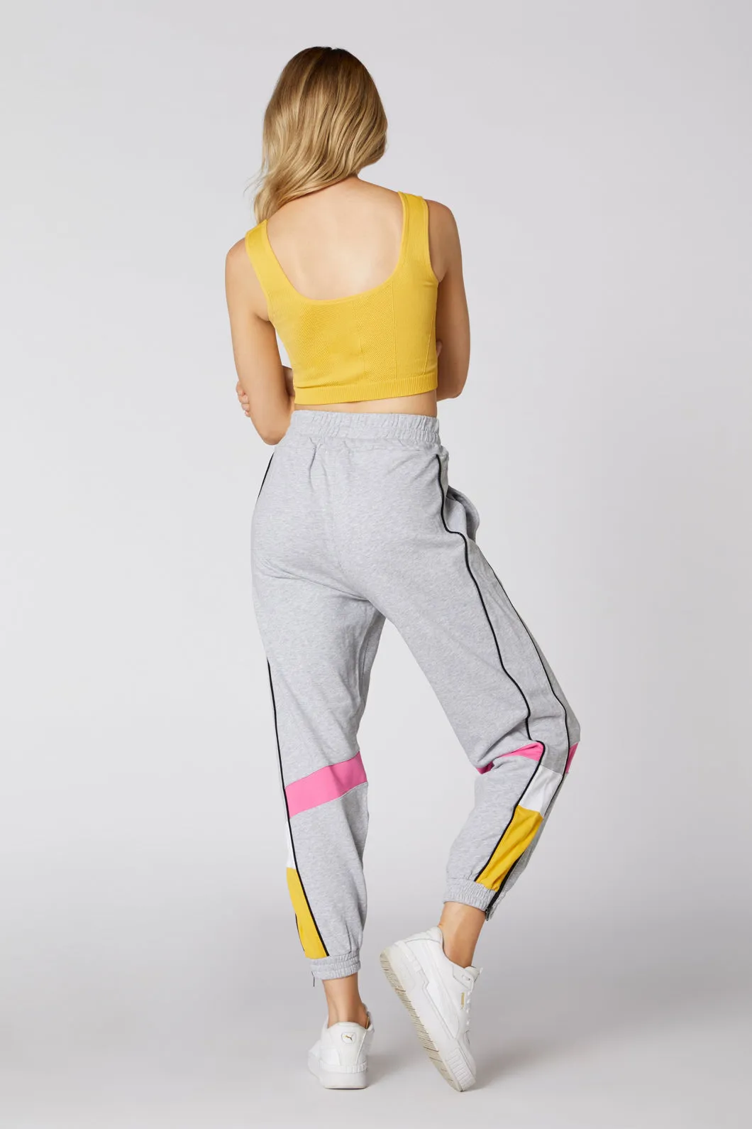Divergent Colour Block Sweat Pant