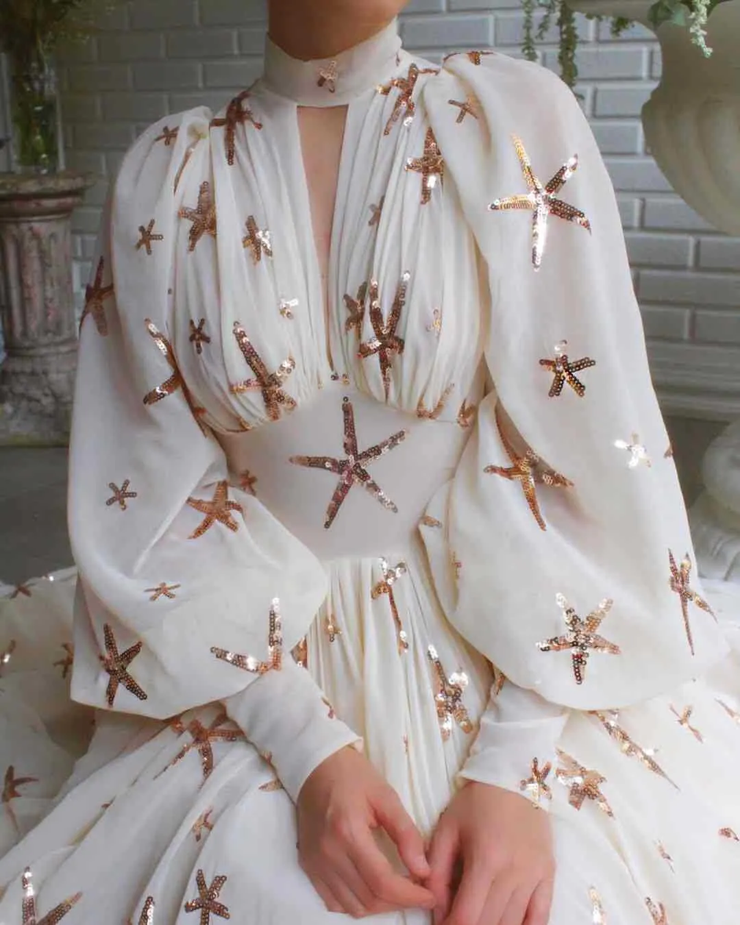 Elise chiffon flaring Maxi DRESS