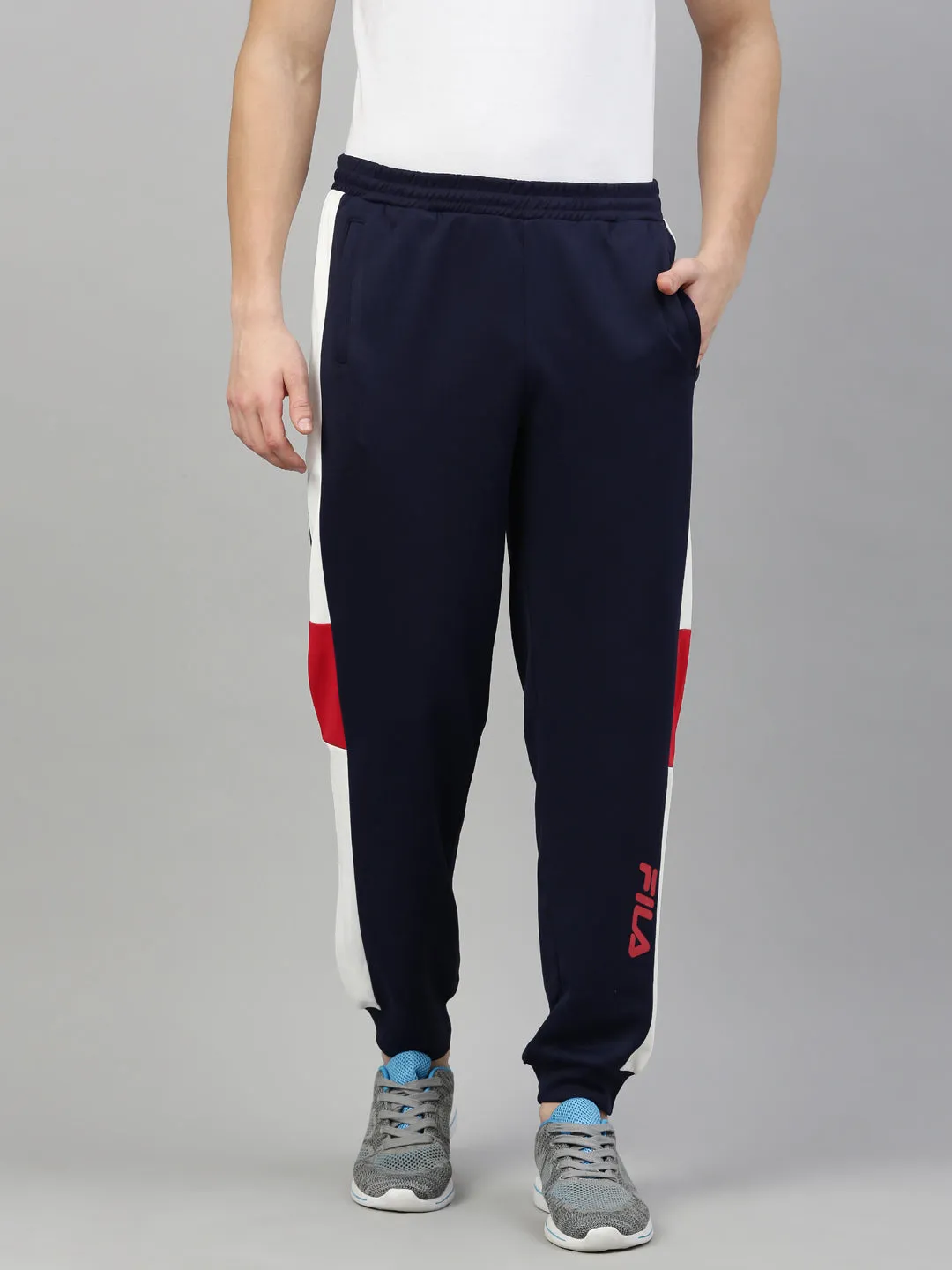 Fila Black Charles BTM Men's Ribbed Jogger