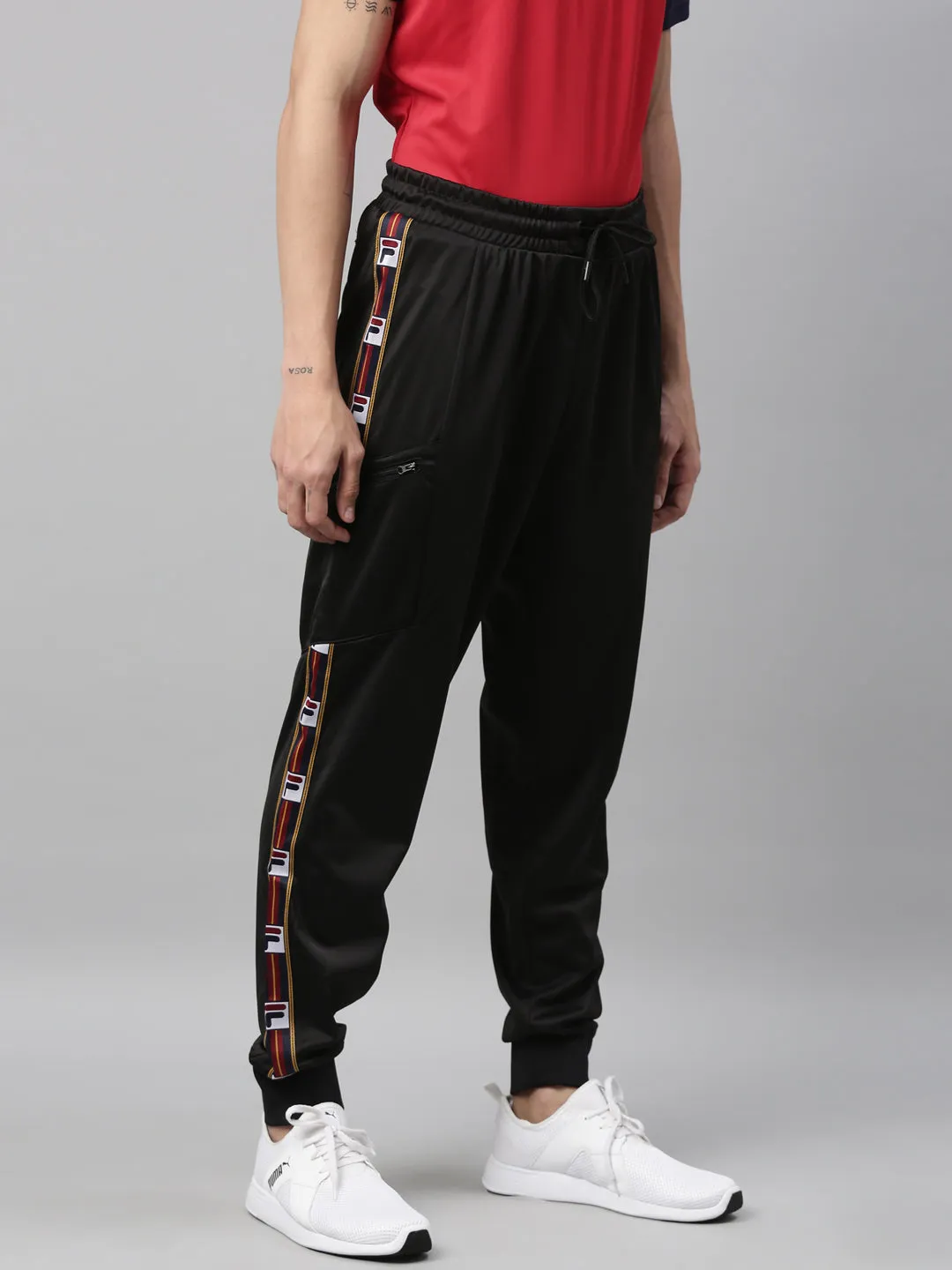 Fila Black Jaxson Men's Cuffed Jogger
