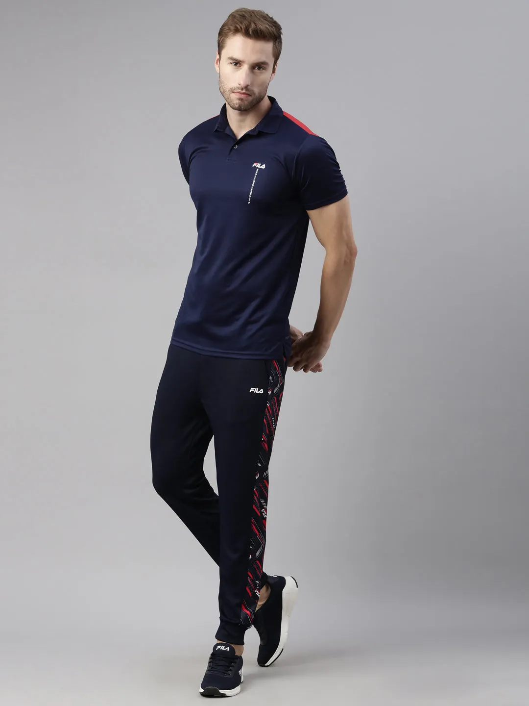 Fila Grey Adino Men's Cuffed Joggers
