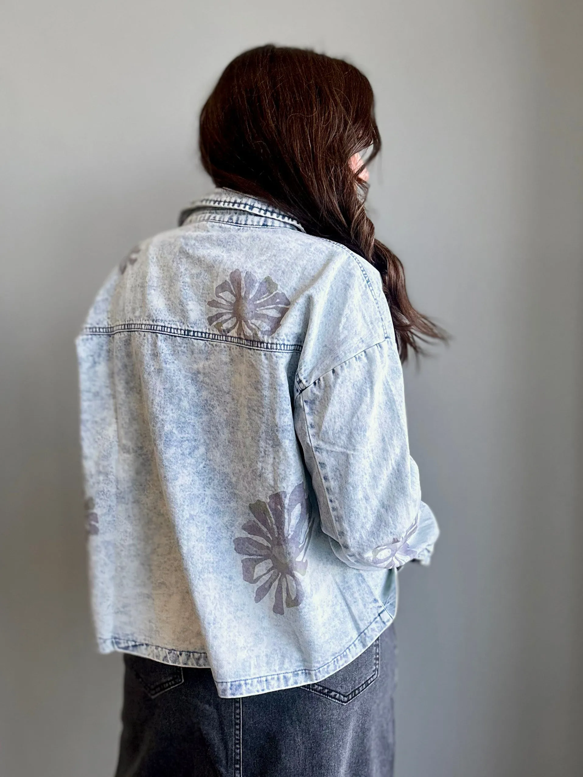 Floral Dream Denim Jacket