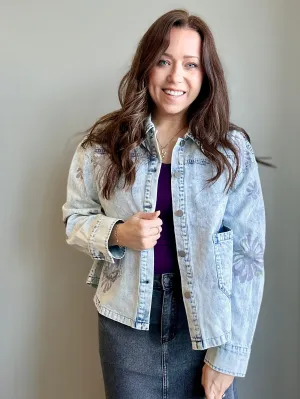 Floral Dream Denim Jacket