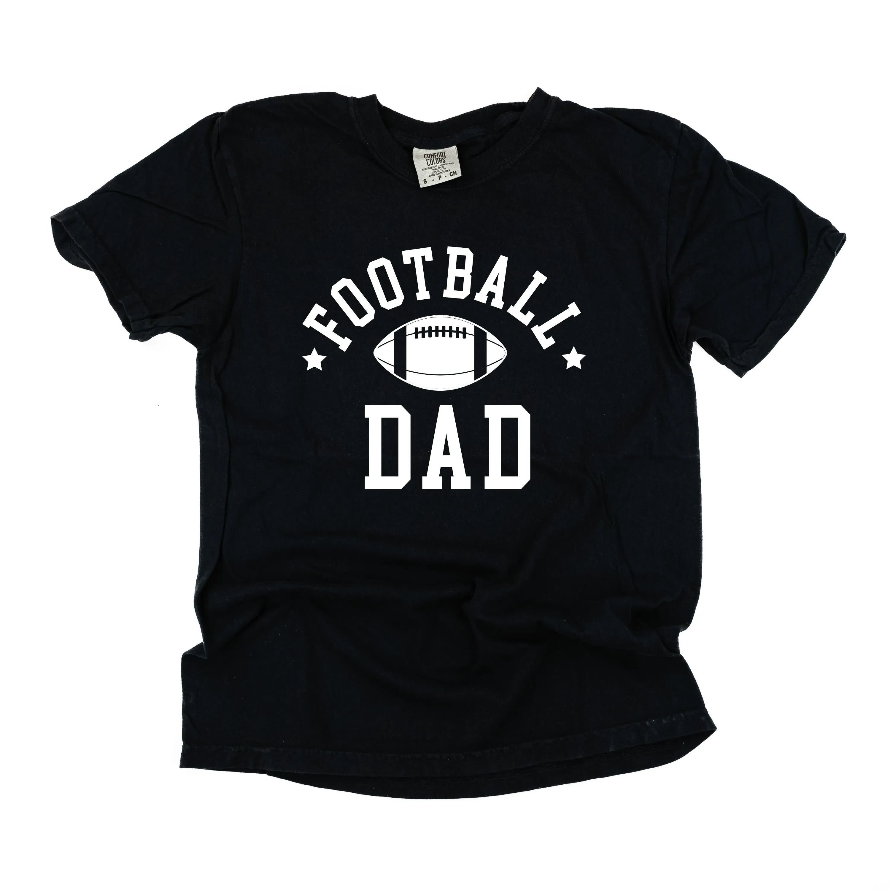 Football Dad - SHORT SLEEVE COMFORT COLORS TEE