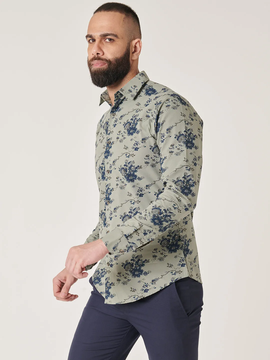 FUZZY PETALS SHIRT