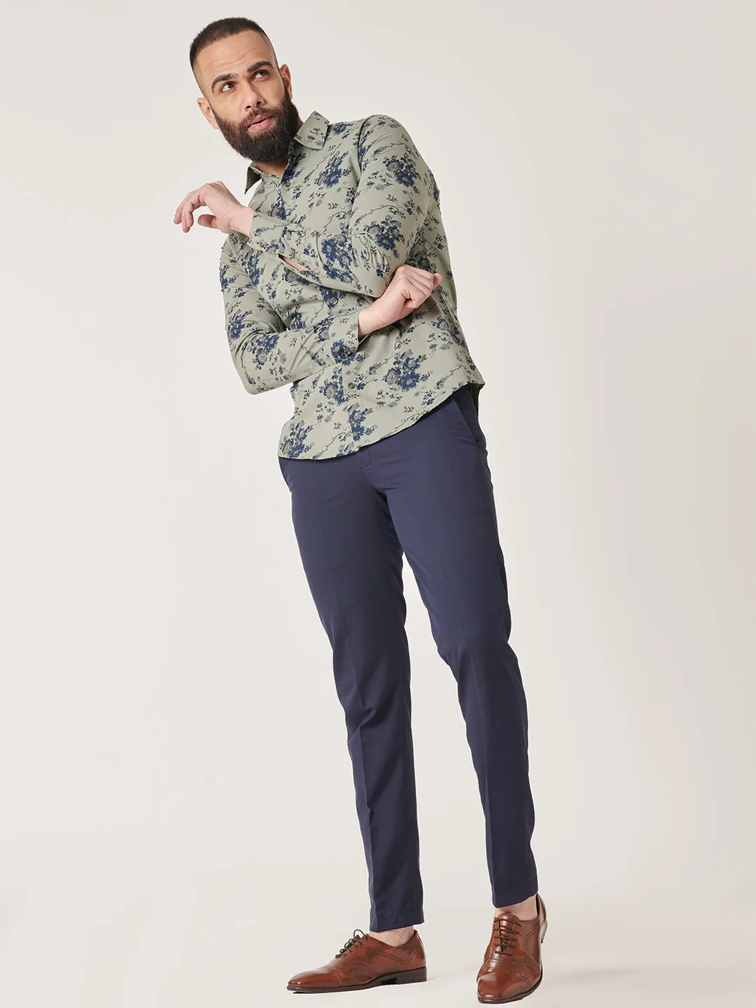 FUZZY PETALS SHIRT