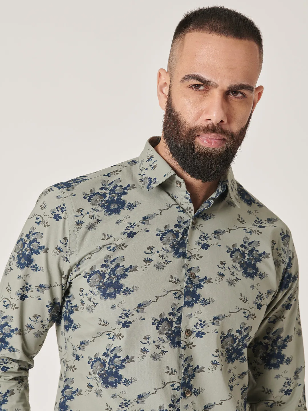 FUZZY PETALS SHIRT