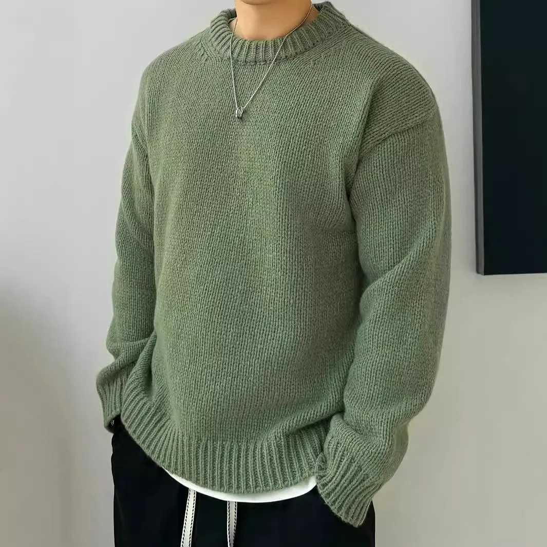 Japanese Retro Loose Knit Pullover