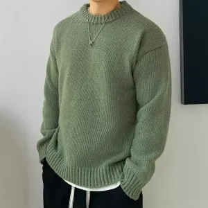 Japanese Retro Loose Knit Pullover