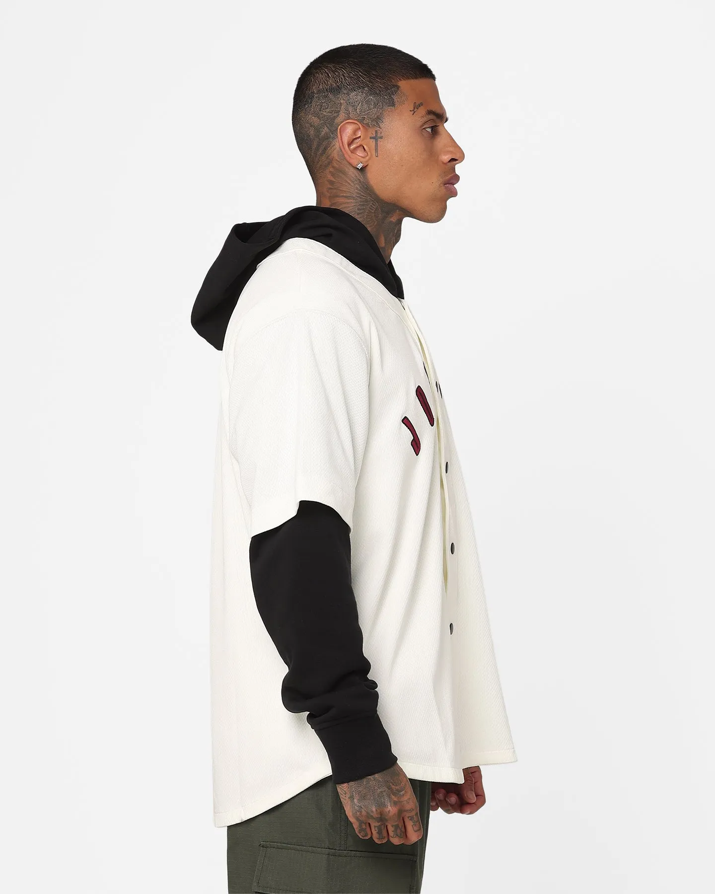 Jordan Flight MVP Long Sleeve T-Shirt Sail/Black/Sail