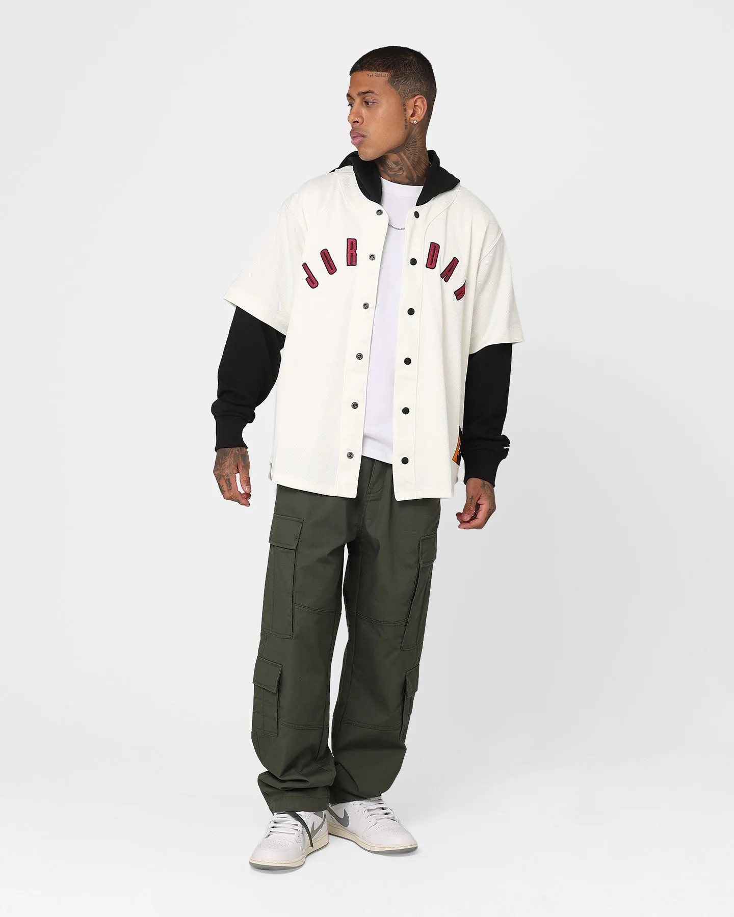 Jordan Flight MVP Long Sleeve T-Shirt Sail/Black/Sail