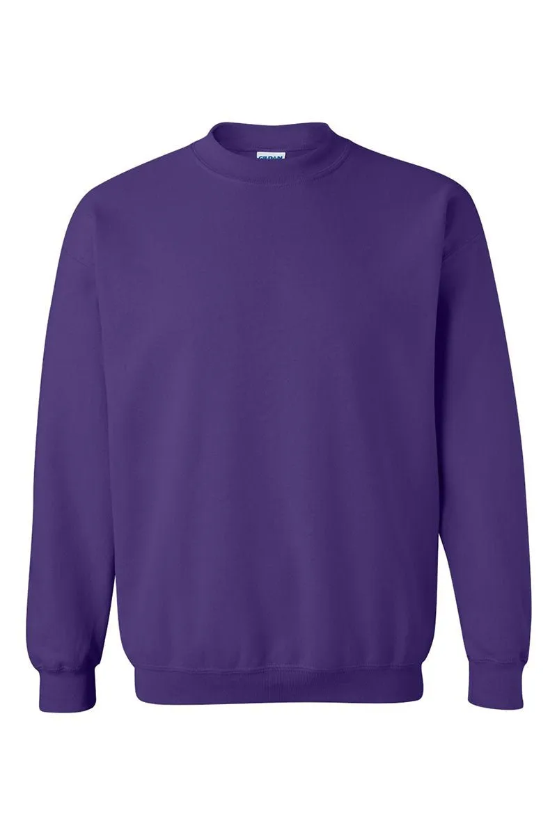 Mardi Gras Doodle Faux Glitter Heavy-weight Crew Sweatshirt