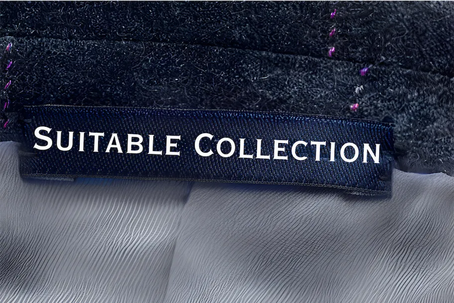 Navy Blue Slim Fit Men's Suit Set