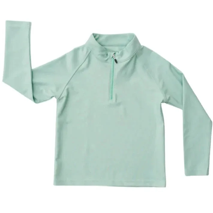 Palm Green Half-Zip