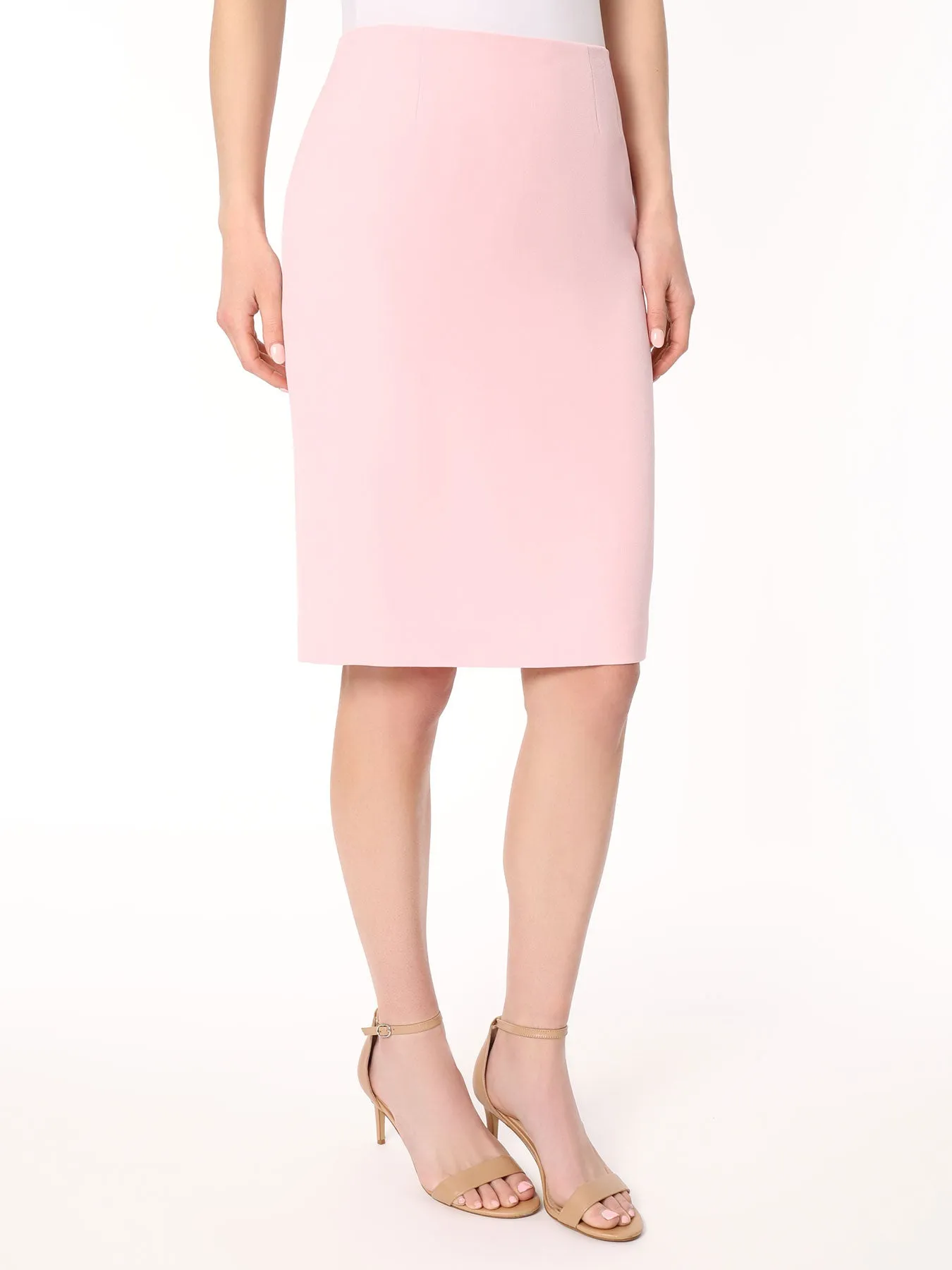 Plus Vivien Skirt, Iconic Stretch Crepe