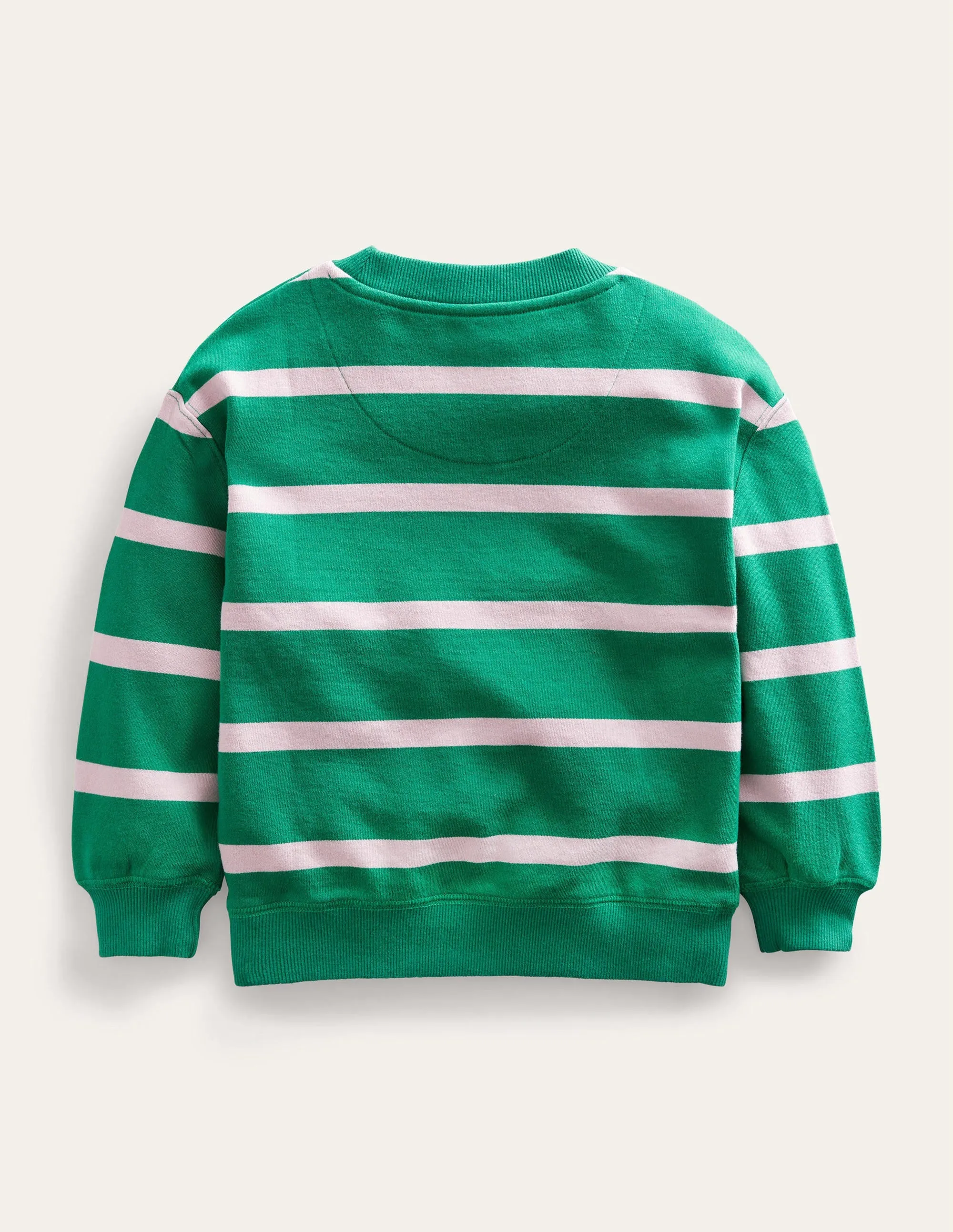 Printed Sweatshirt-French Pink/Shady Glade
