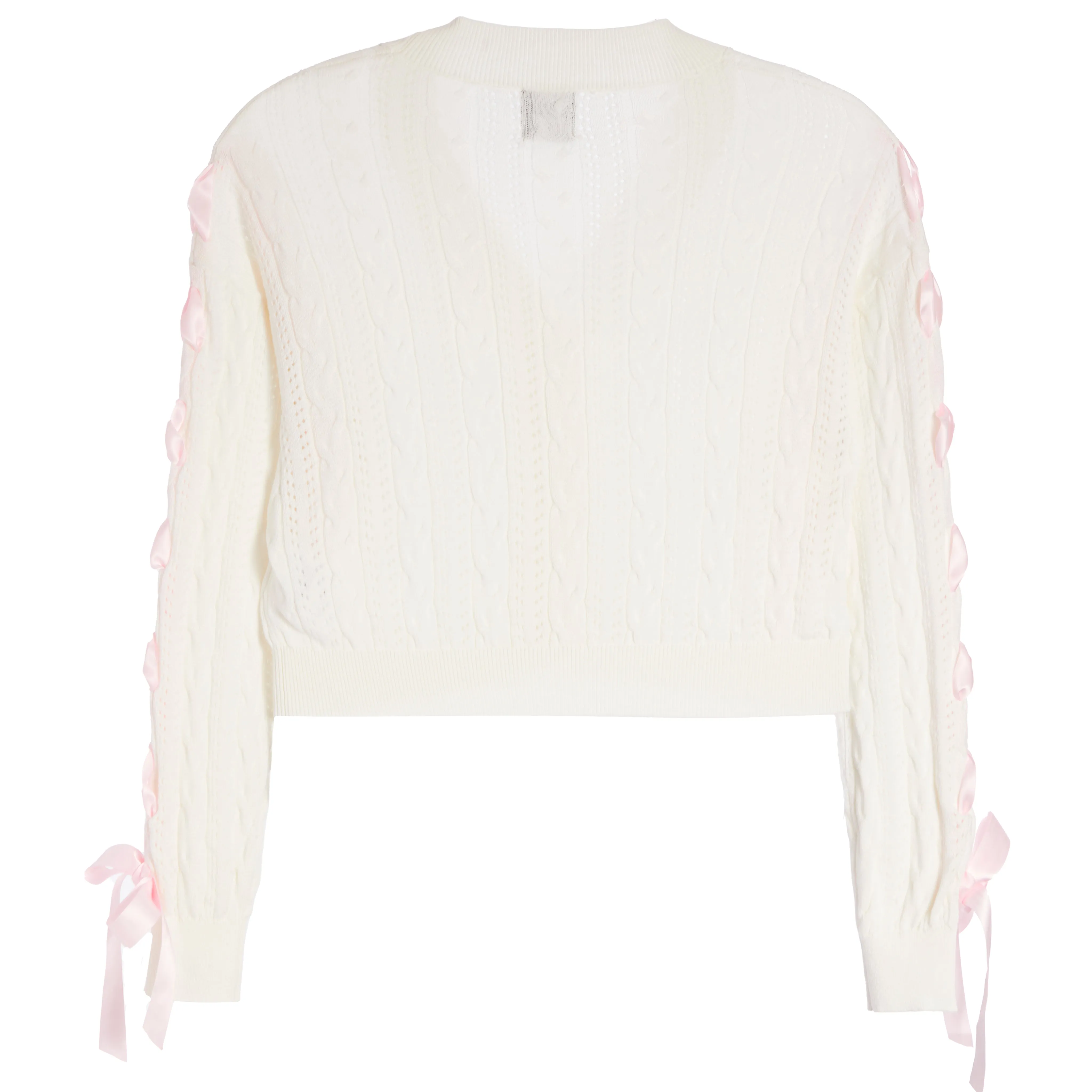 Ribbon Sweater Cardigan