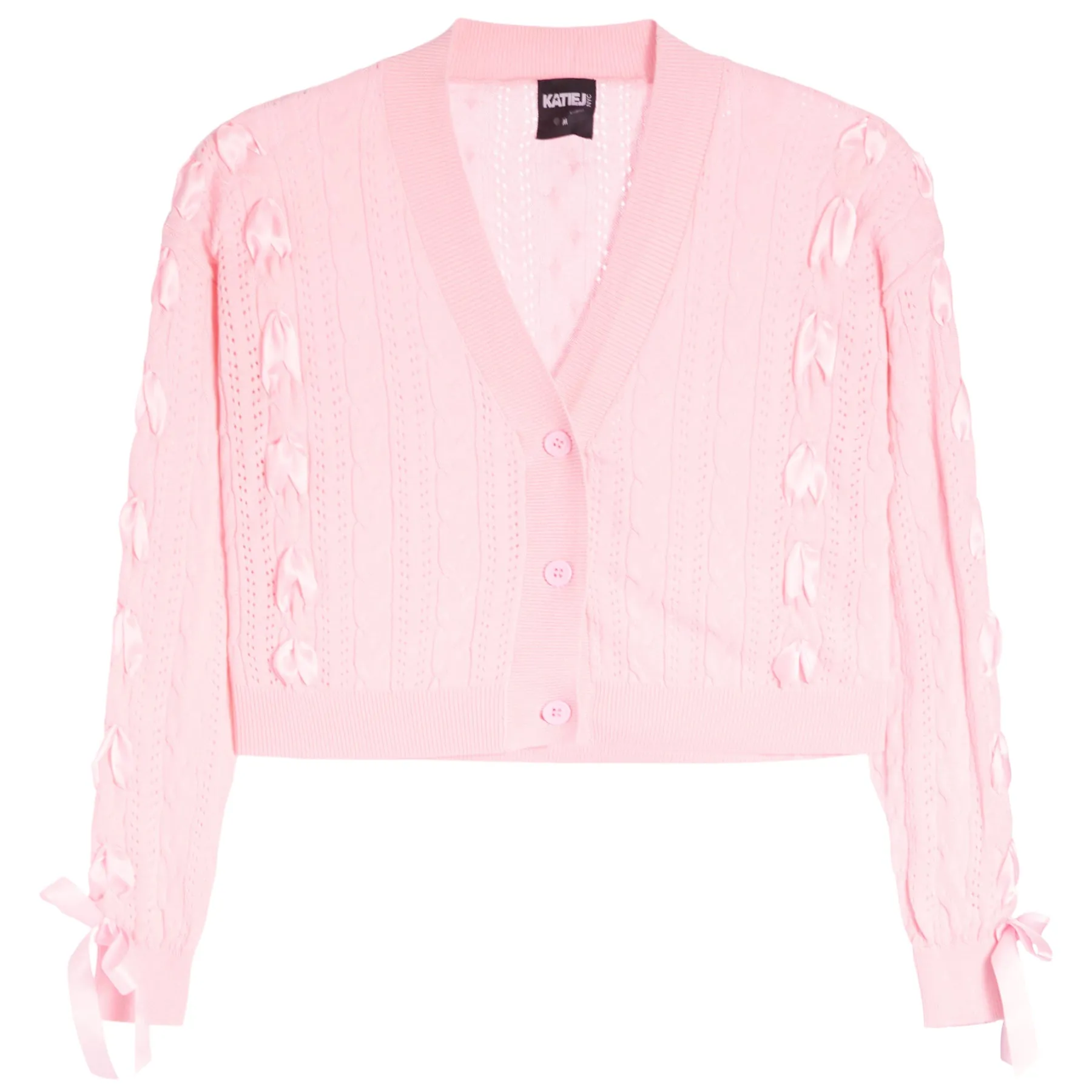 Ribbon Sweater Cardigan