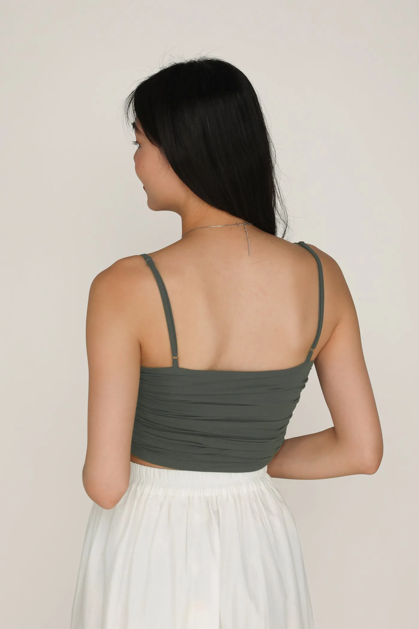 Rohan Ruched Padded Top
