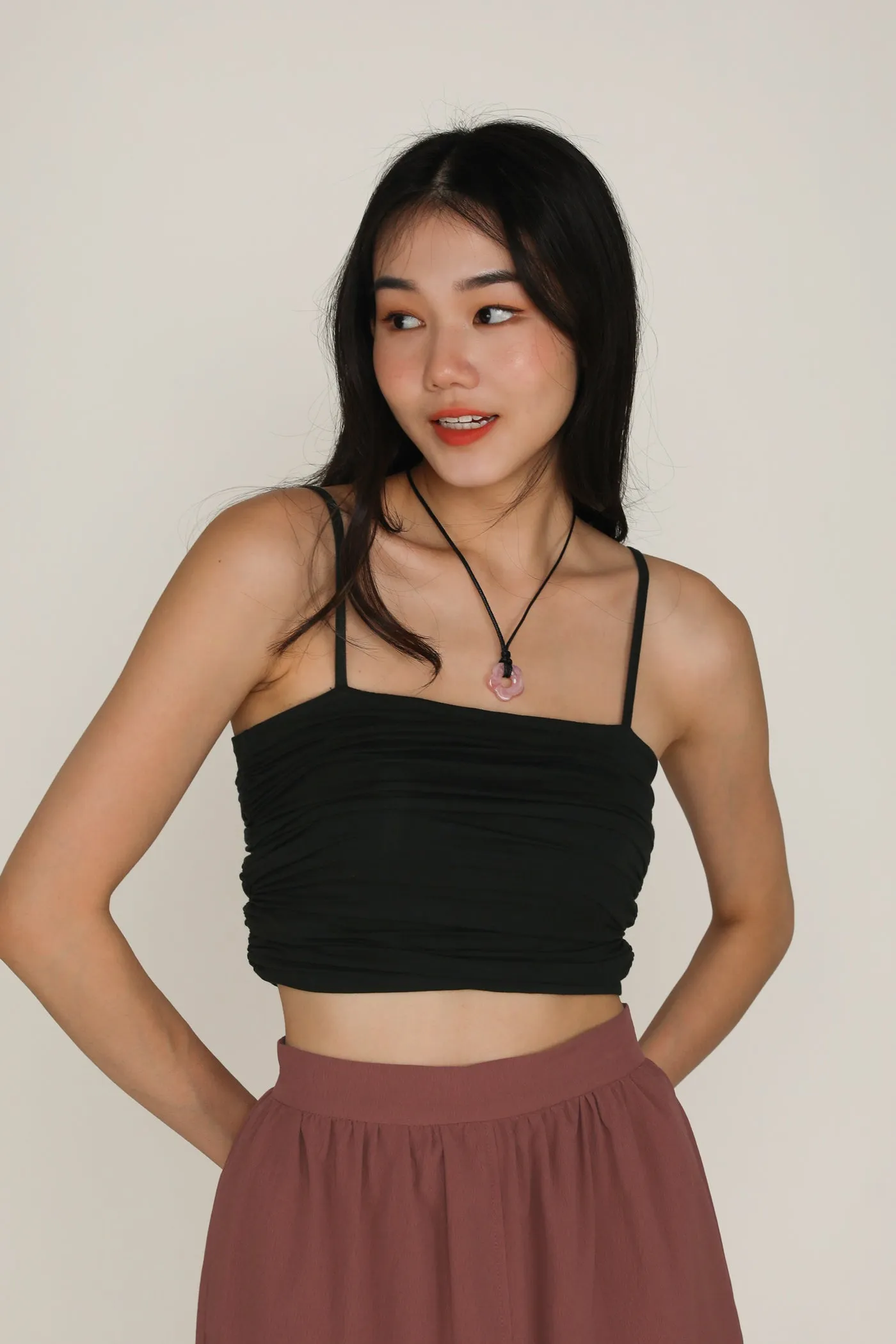 Rohan Ruched Padded Top