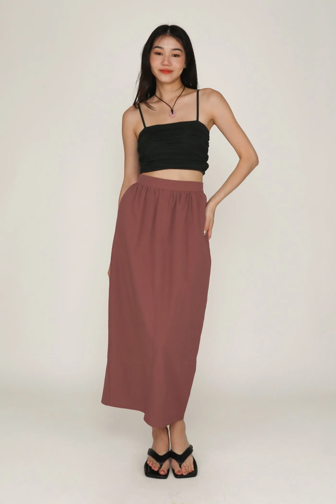 Rohan Ruched Padded Top