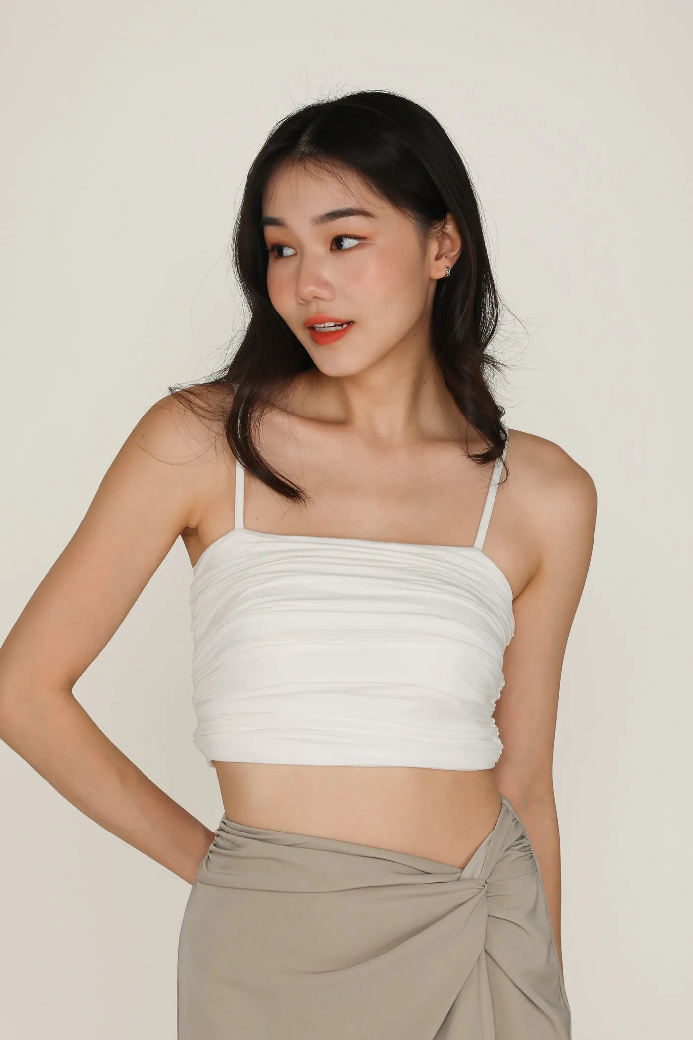 Rohan Ruched Padded Top