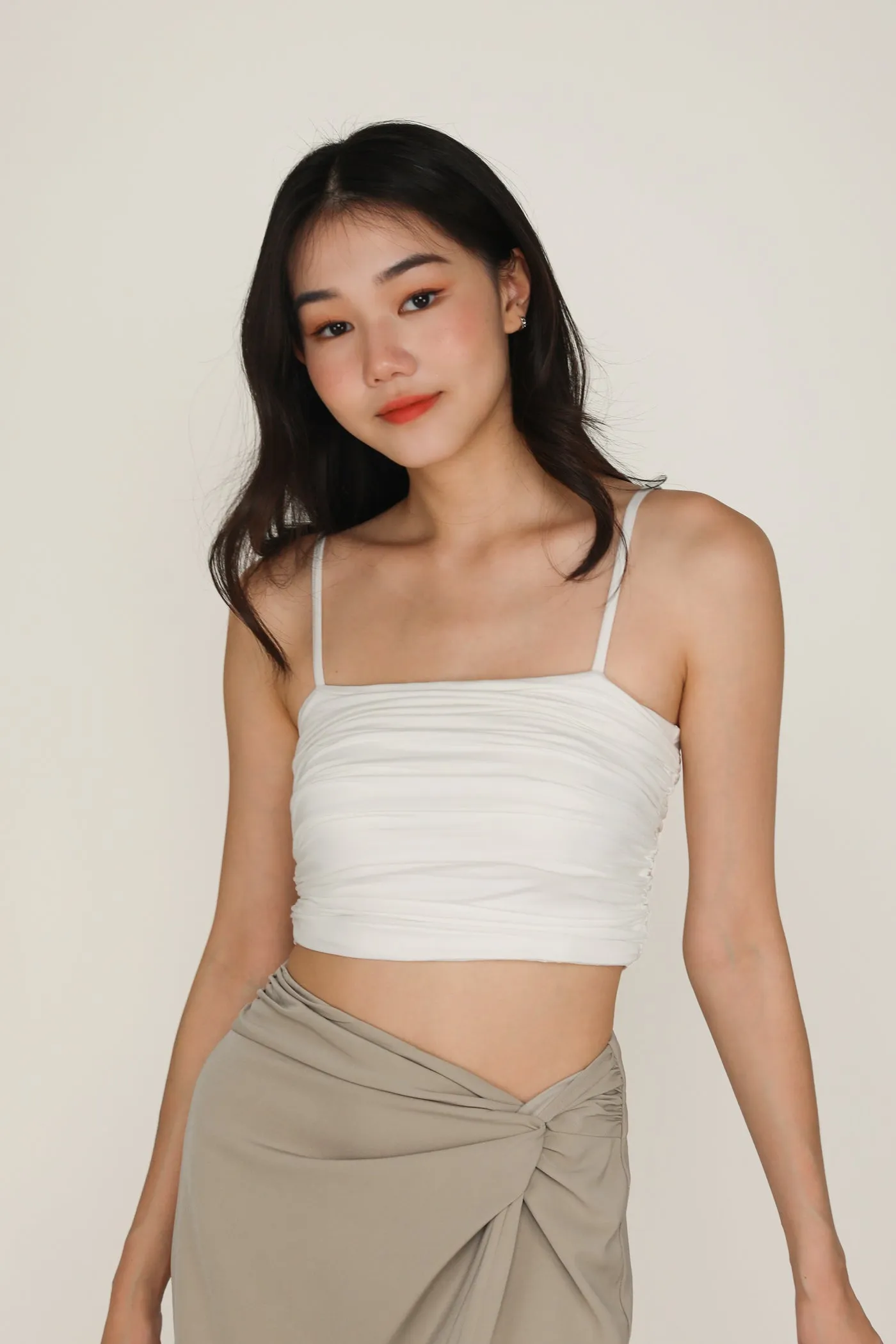 Rohan Ruched Padded Top