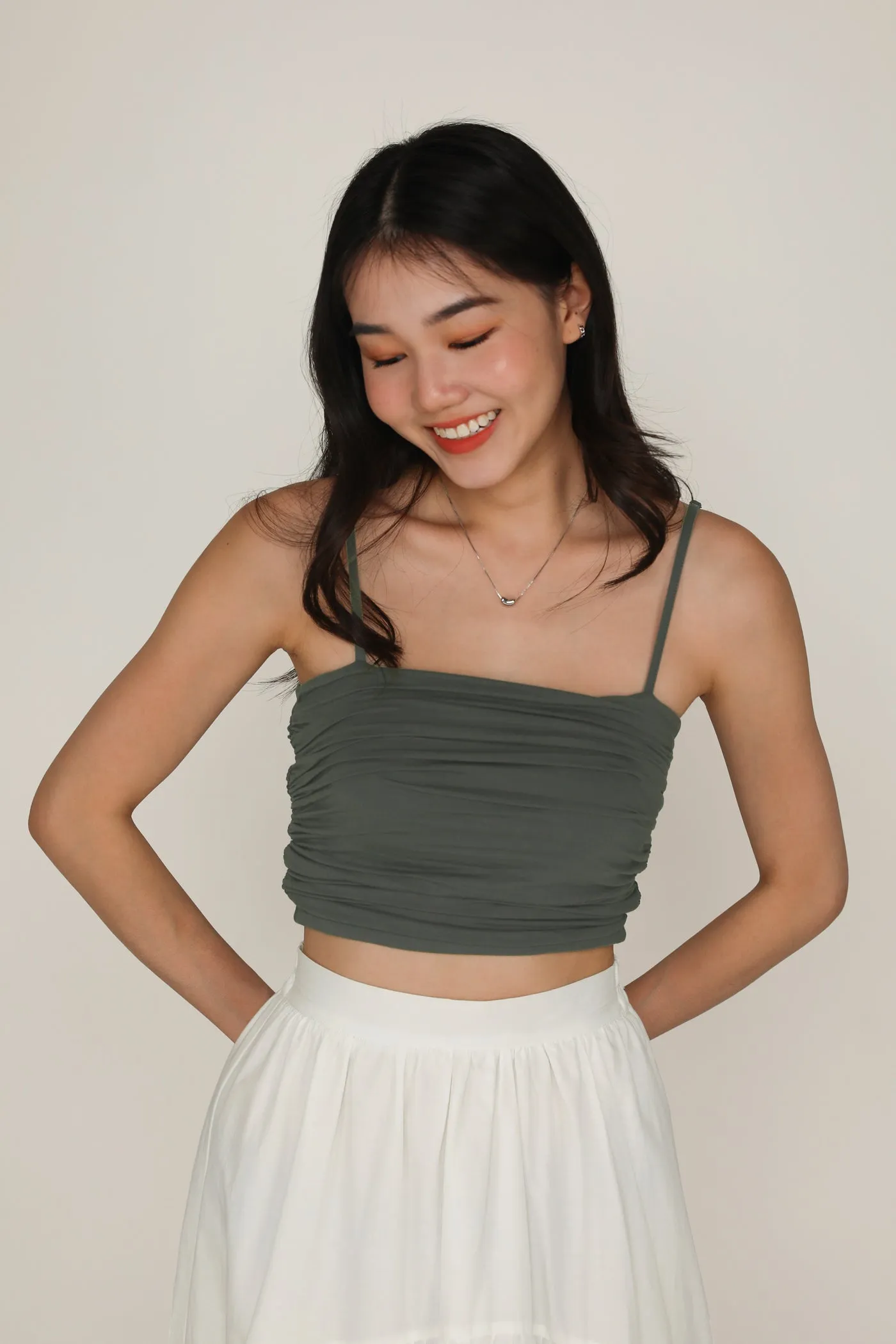 Rohan Ruched Padded Top