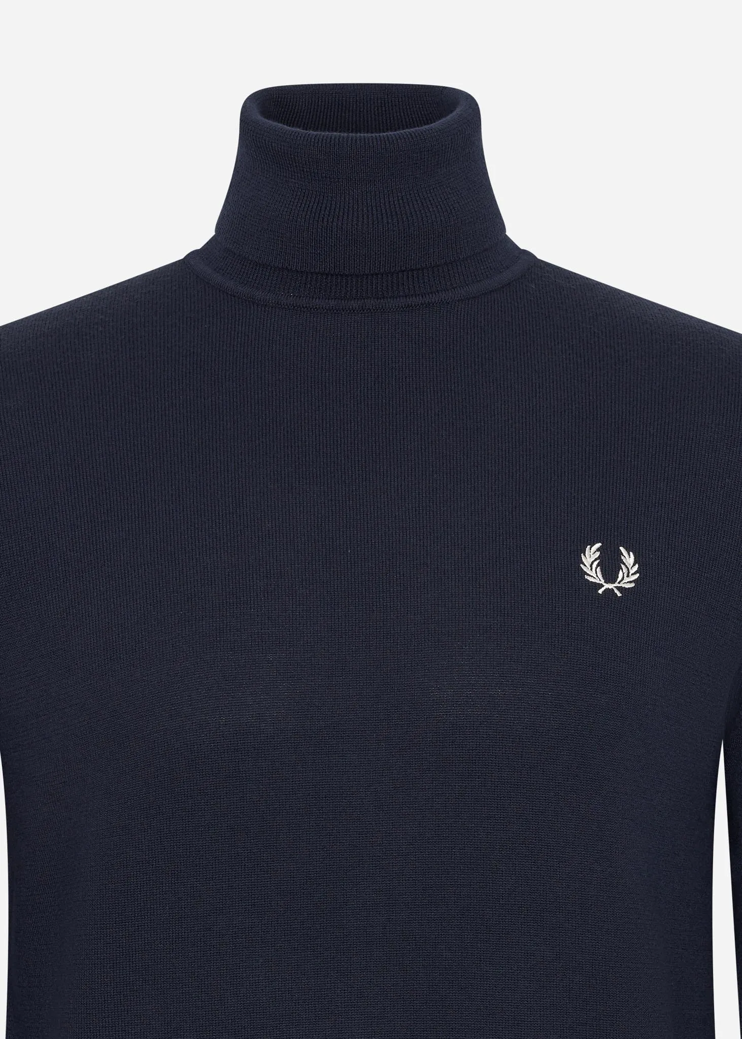 Roll neck jumper - navy