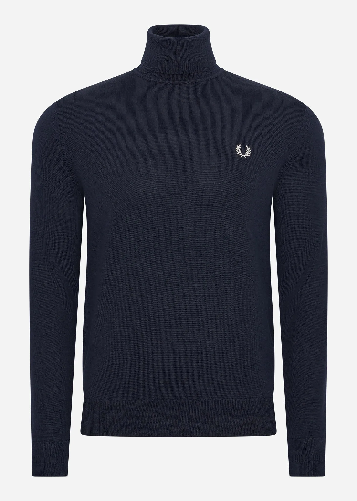 Roll neck jumper - navy