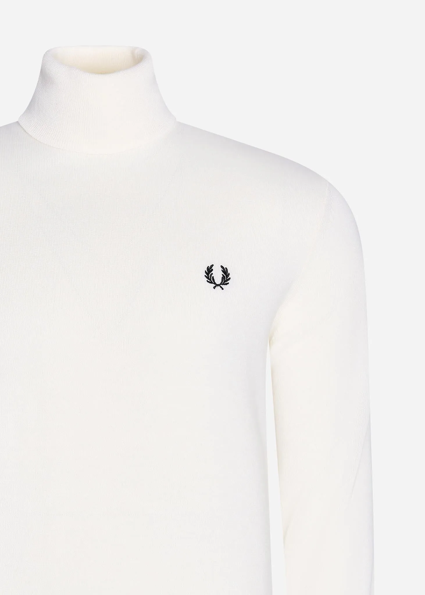 Roll neck jumper - snow white