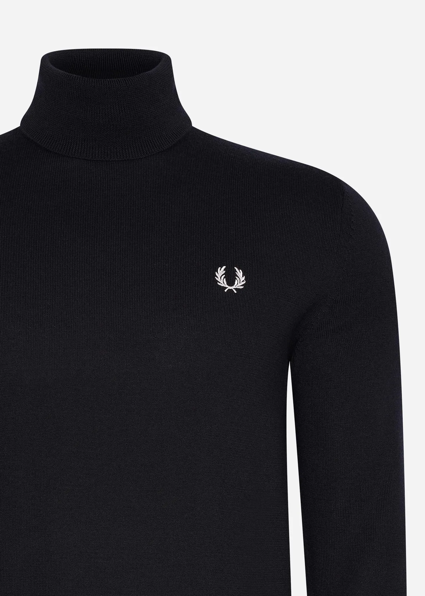 Rollkragenpullover - schwarz