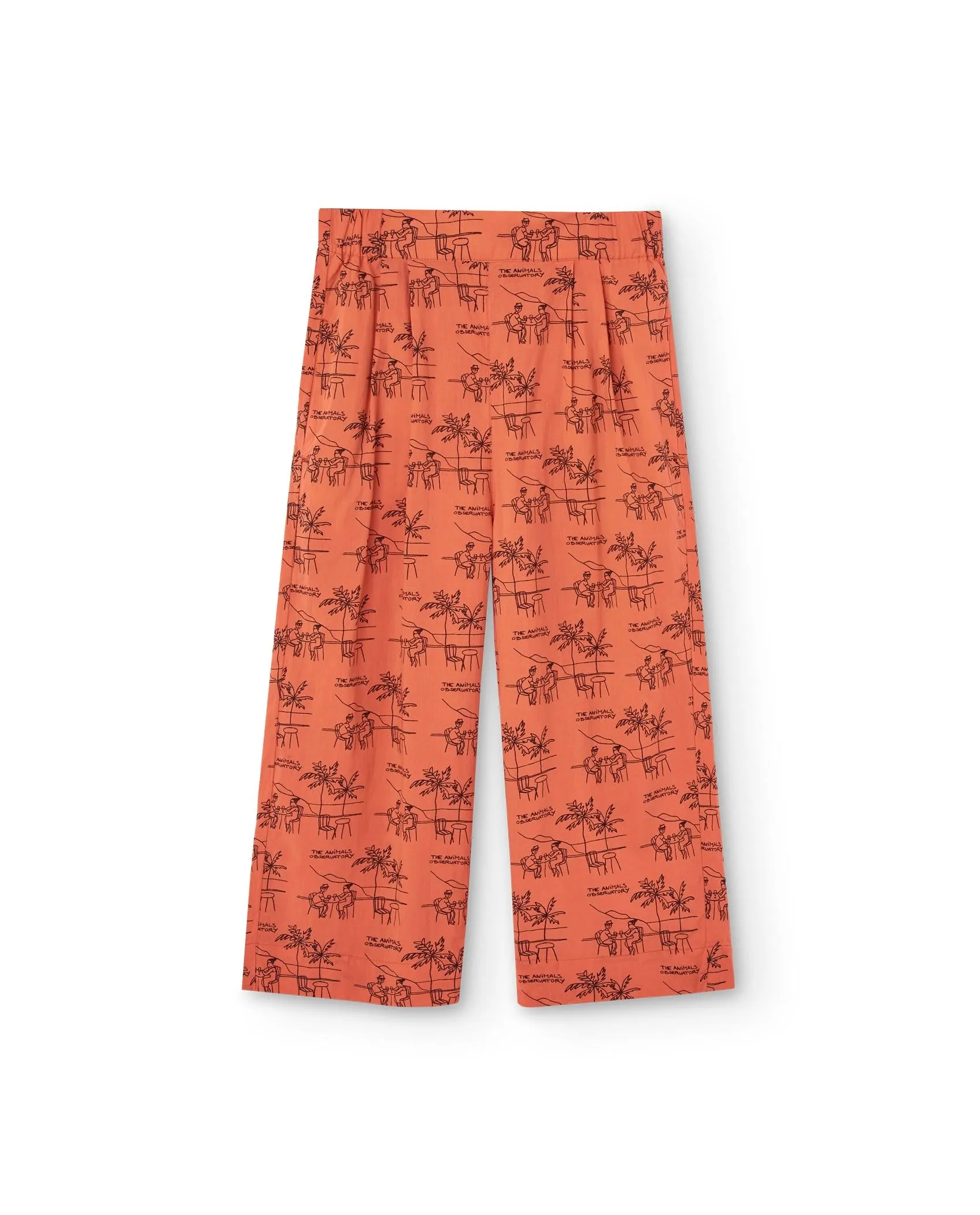 Salmon Drawings Antelope Pants