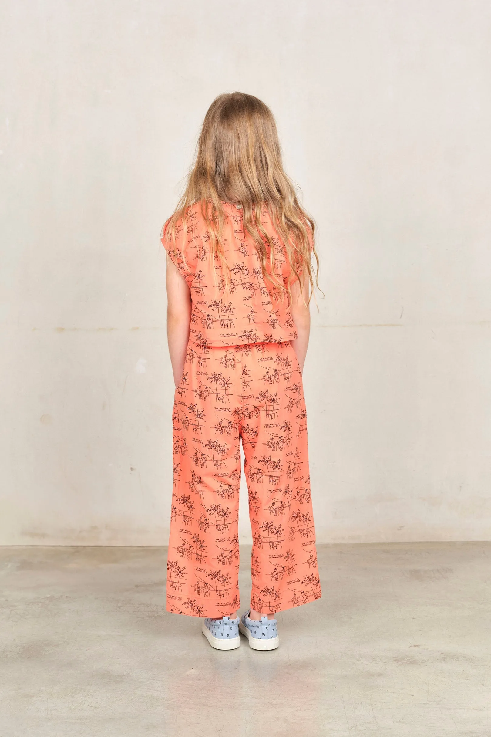Salmon Drawings Antelope Pants