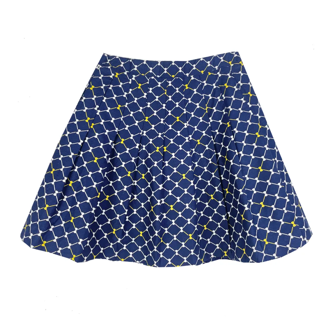 SAMPLE - The Classic Pleated Tennis Skirt - Navy Bows