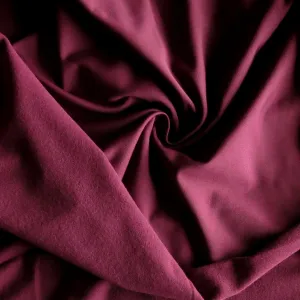 Spiced Plum Dry-Flex Fleece Back Knit Fabric