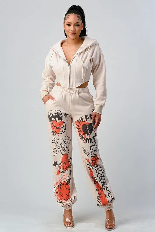 Stylish Urban Sweat Set