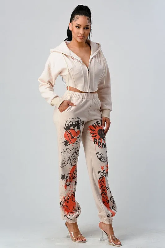 Stylish Urban Sweat Set
