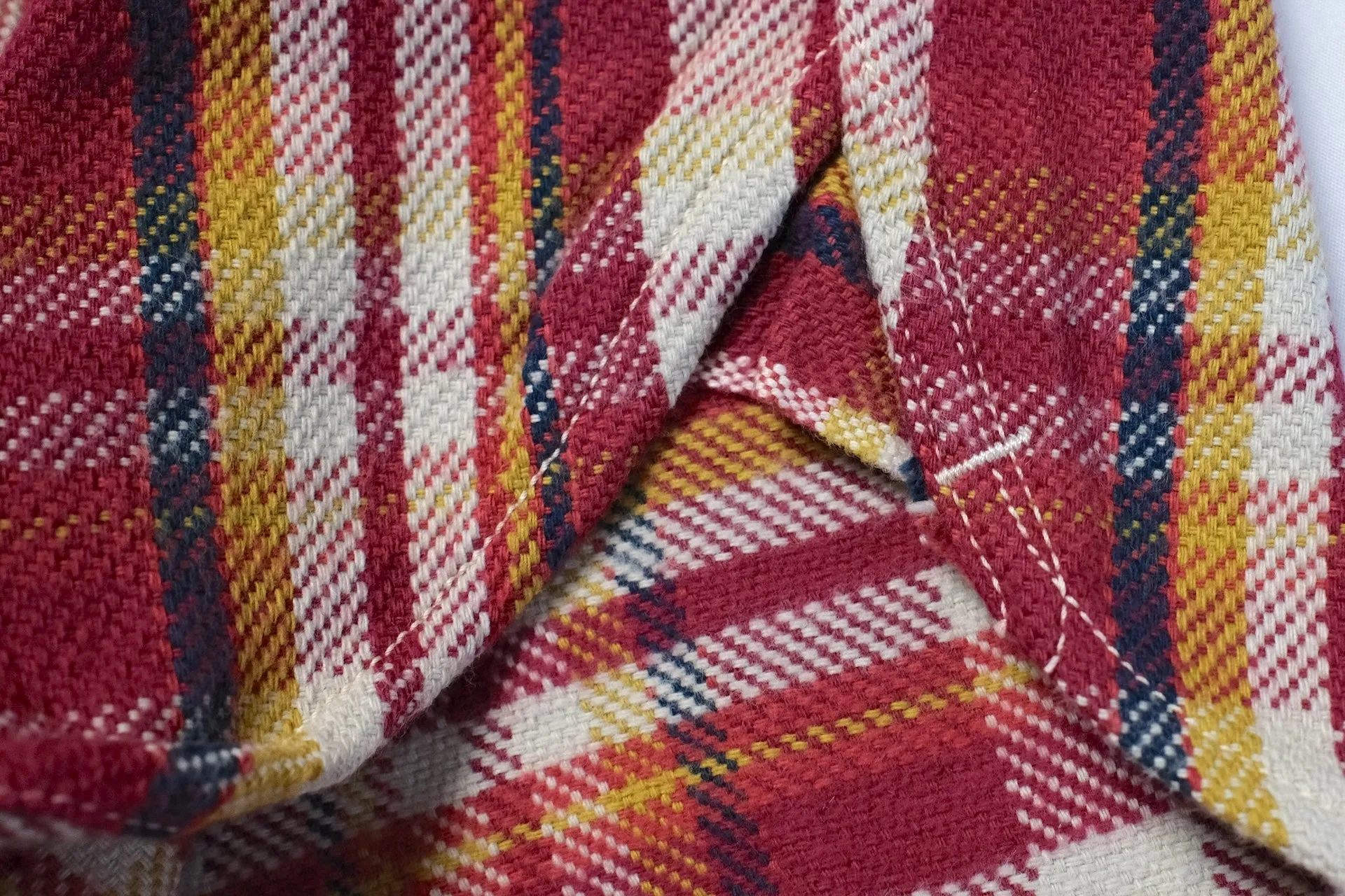 UES 14oz Heavyweight Selvage Flannel Workshirt (Autumn Red)
