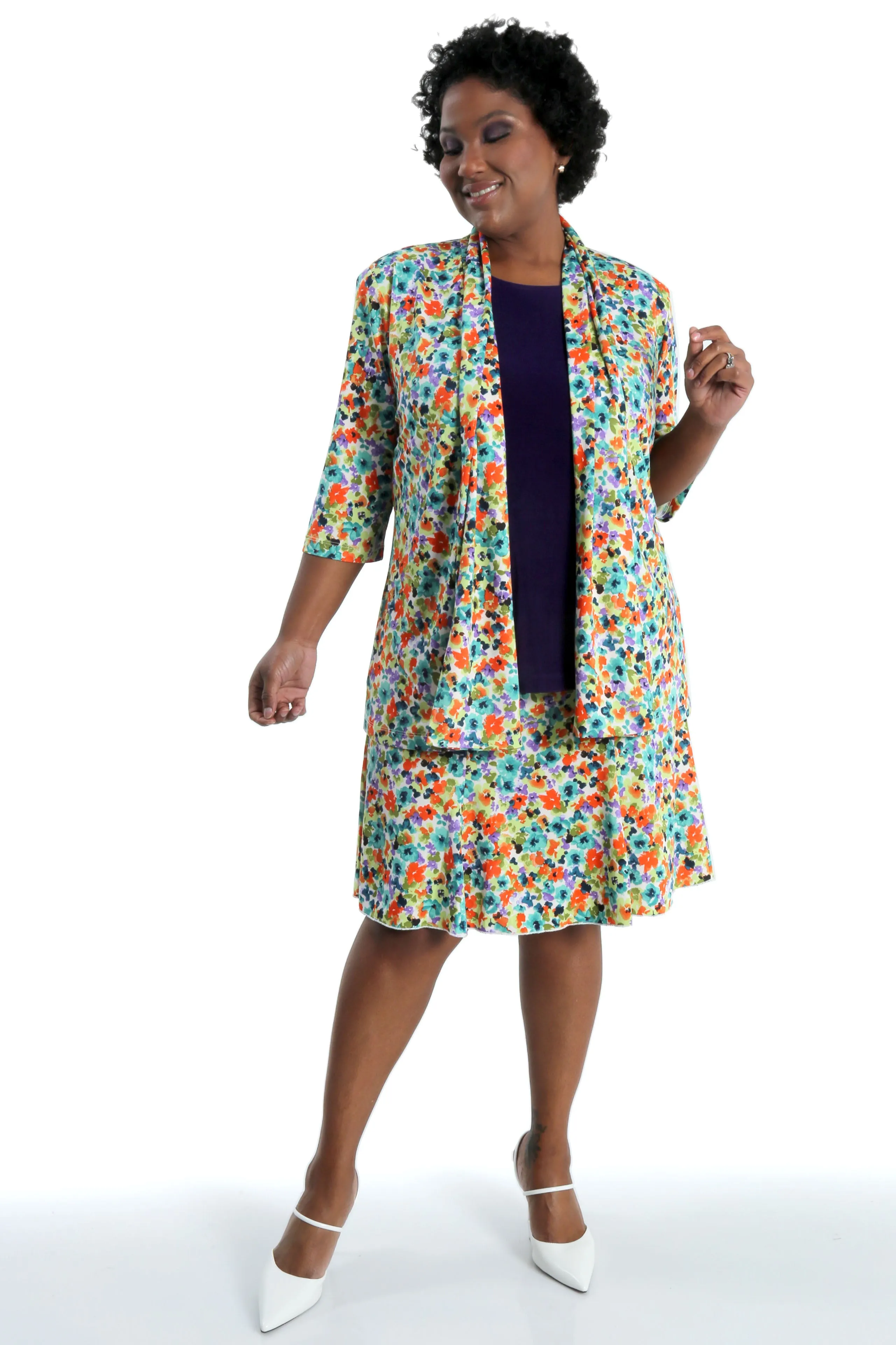 Vikki Vi Jersey Monet Flip Skirt