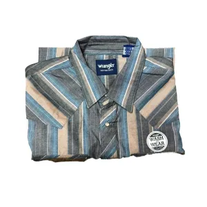 Wrangler Men's Plaid Classic Western Shirt Various Colours