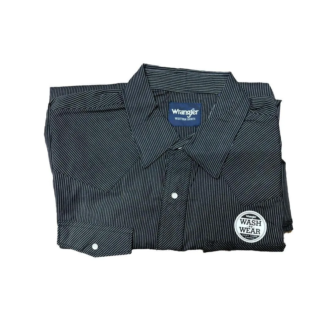 Wrangler Men's Plaid Classic Western Shirt Various Colours