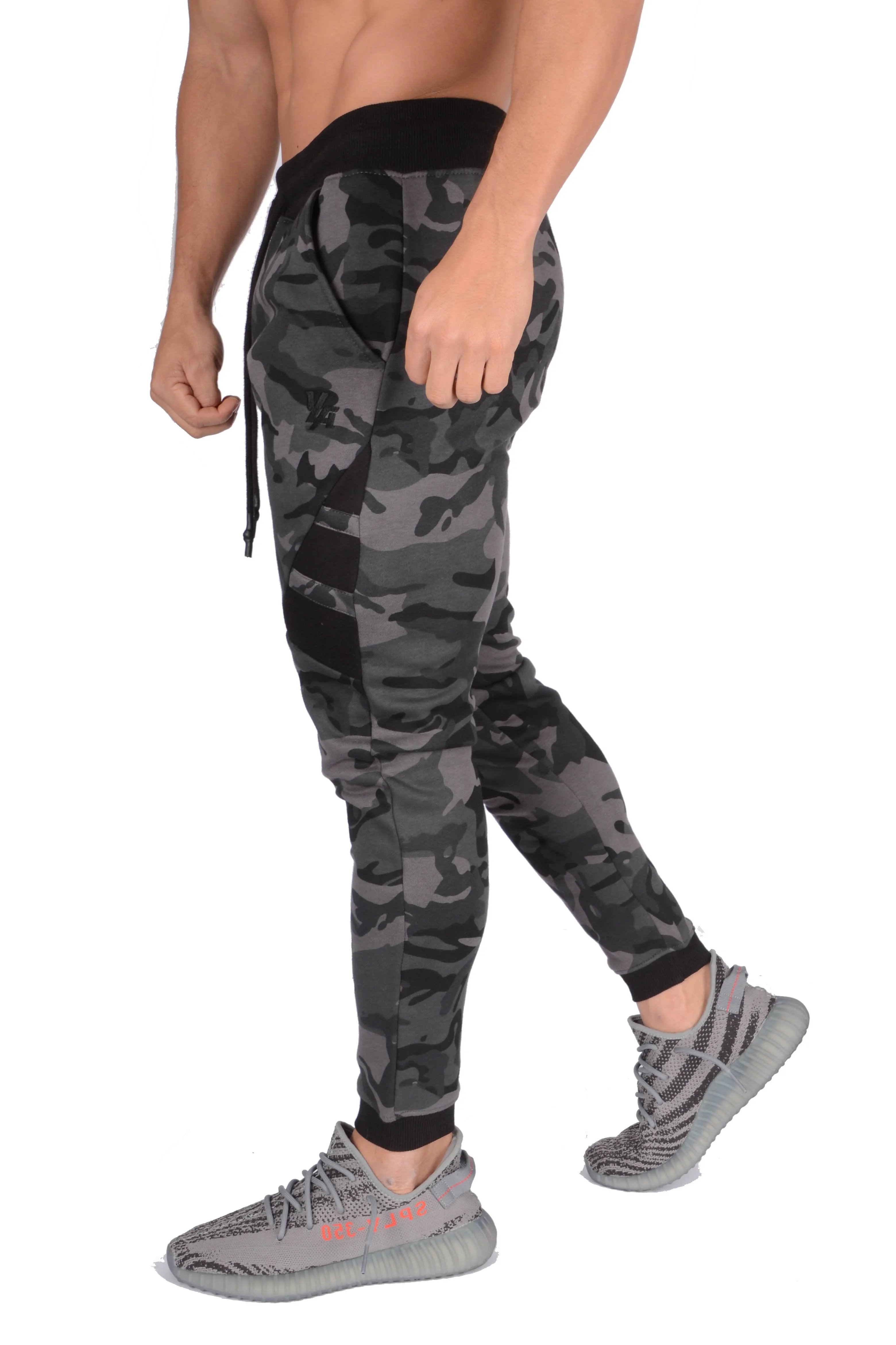 YoungLA 3 Stripe Fitted Jogger Pants 221