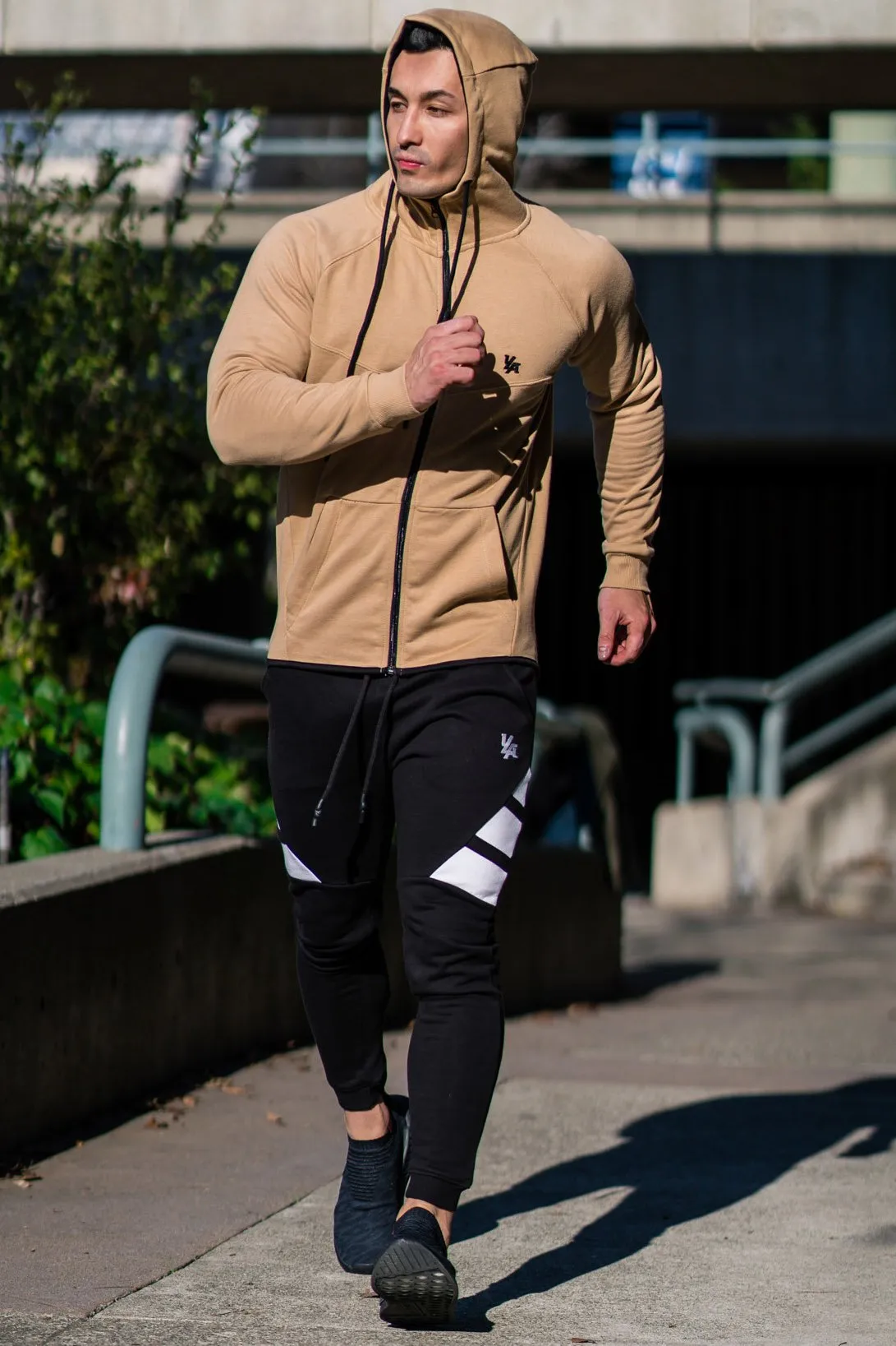 YoungLA 3 Stripe Fitted Jogger Pants 221